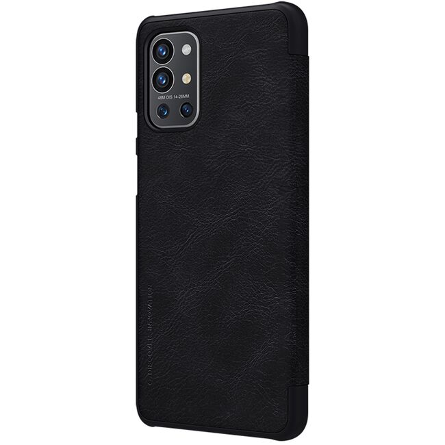 Husa OnePlus 9R Nillkin QIN Leather, negru