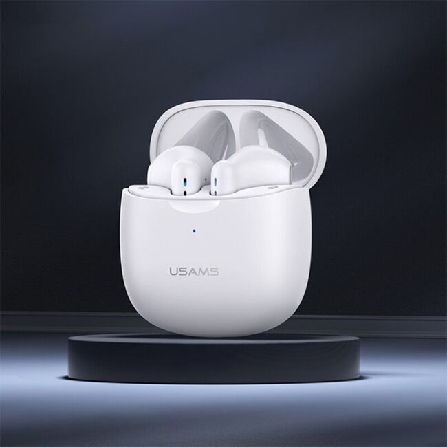 Casti wireless in-ear Usams, TWS earbuds, Bluetooth, roz, IA04