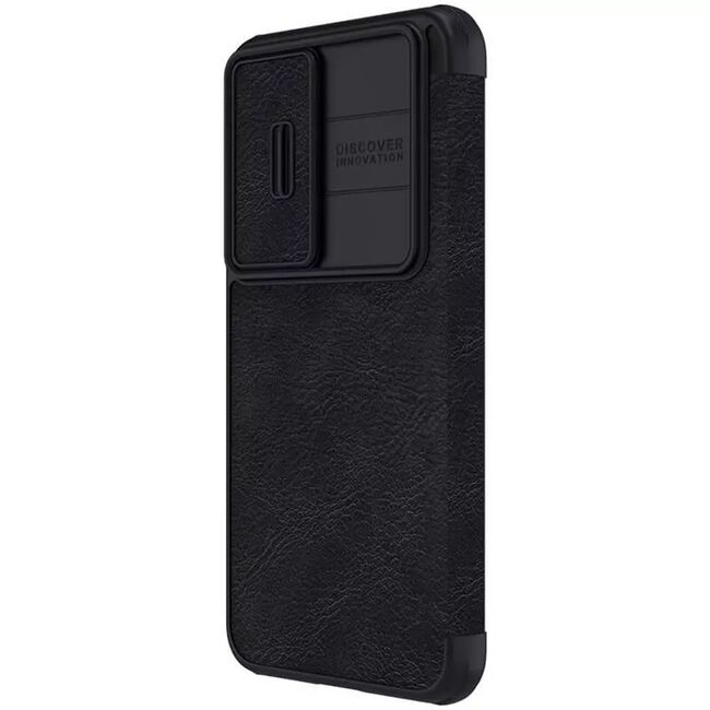 Husa Samsung Galaxy S23 Nillkin QIN Pro Leather, negru