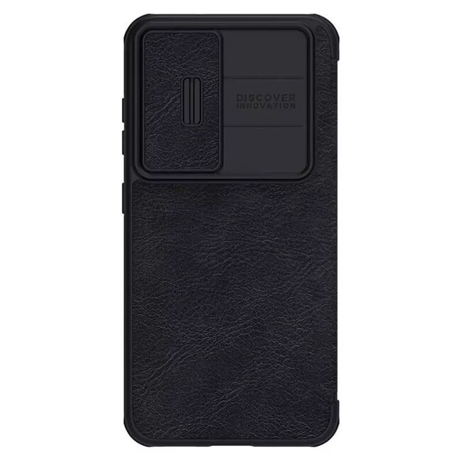 Samsung galaxy s23 plus Nillkin - qin leather pro case - black