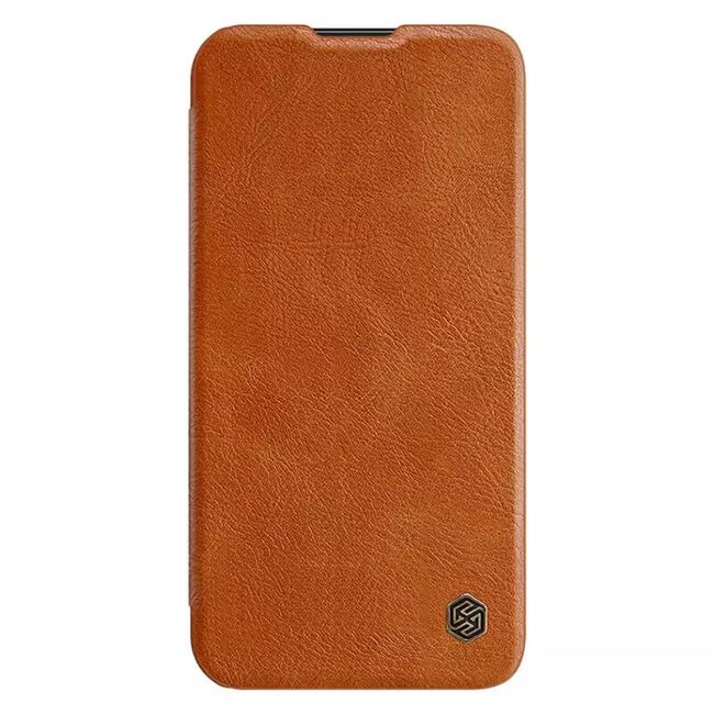 Husa Samsung Galaxy S23 Plus Nillkin QIN Pro Leather, maro