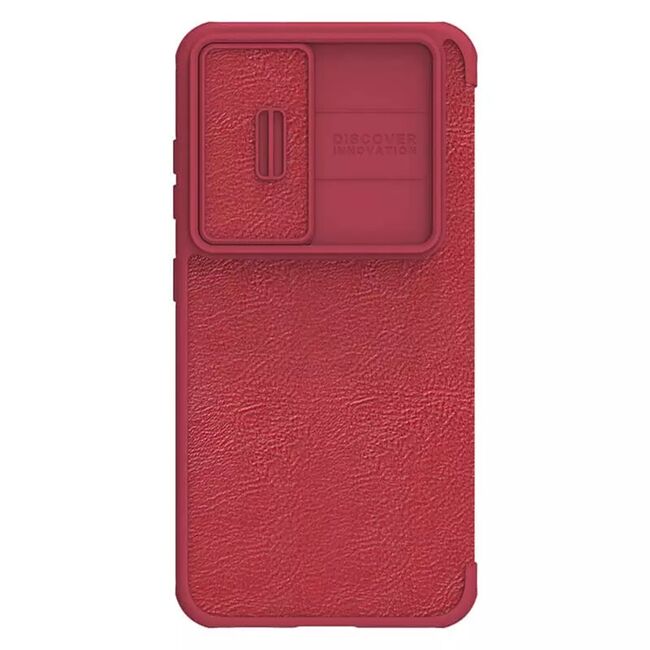 Husa Samsung Galaxy S23 Plus Nillkin QIN Pro Leather, rosu