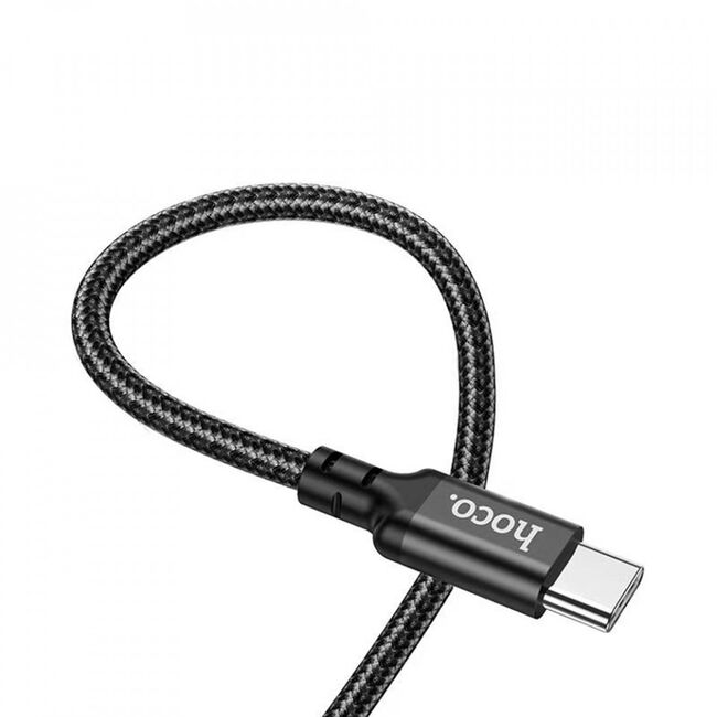 Cablu Super Fast Charging Type-C 60W Hoco X14, 1m, negru