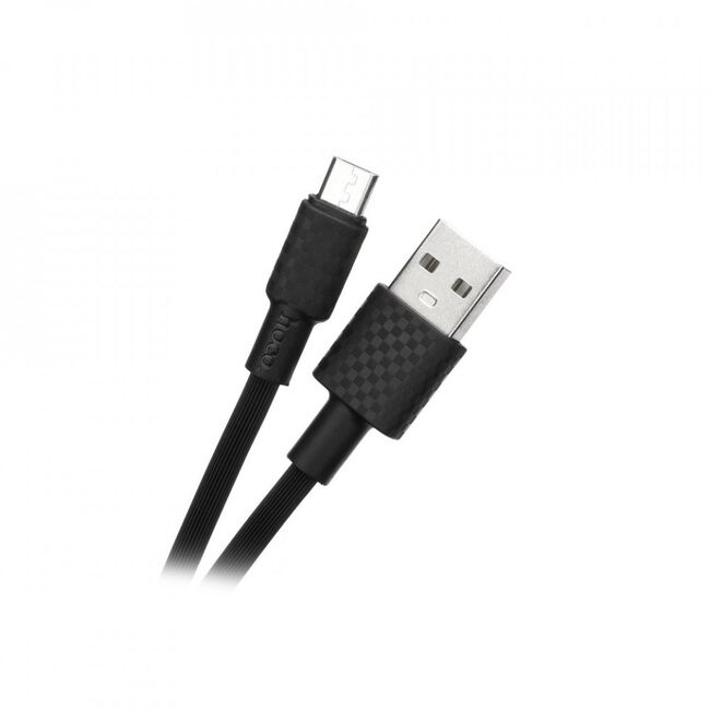 Cablu de date Hoco X29, USB la Micro-USB, incarcare rapida, 2A, 1m, negru