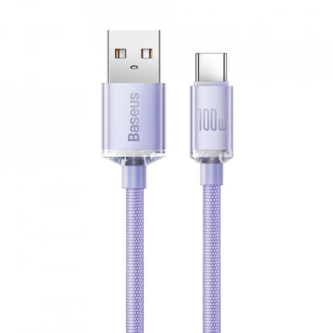 Cablu de date USB la tip C Baseus 100W, 2m, CAJY000505