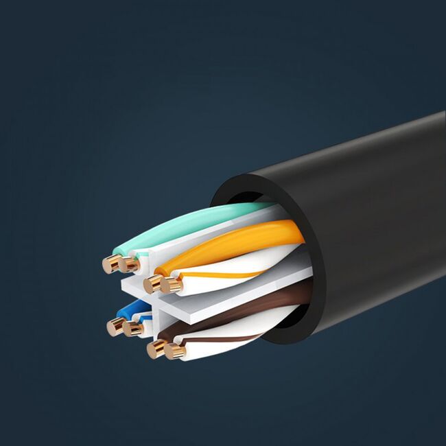 Cablu Ethernet mufa RJ45 Cat 6 Ugreen, 2m, 1000Mbps, 11281