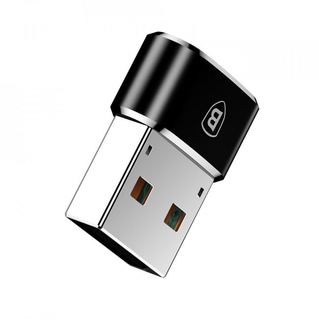 Adaptor wireless 3A tip C, USB Baseus, negru, CAAOTG-01