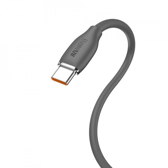 Cablu de date USB la tip C Baseus 100W, 1.2m, negru, CAGD010001