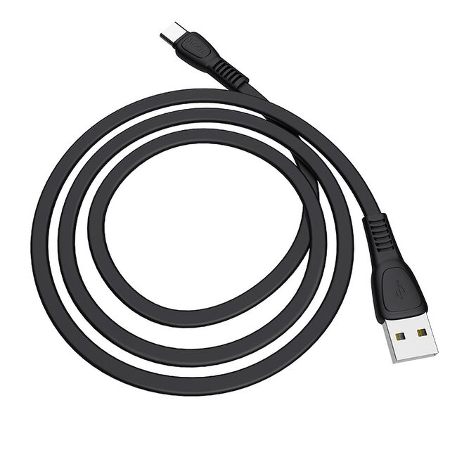 Cablu transfer date Type-C Hoco X40, 2.4A, 1m, negru