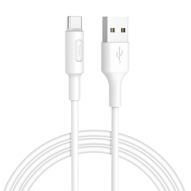 Cablu transfer date USB Type-C 2A, 10W, Hoco X25, 1m, negru