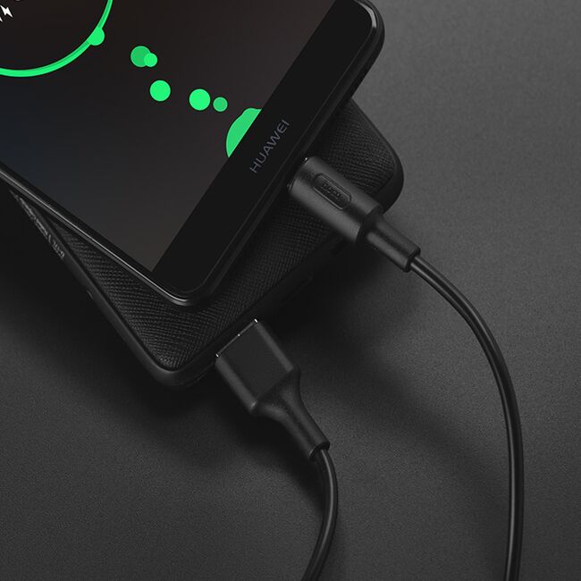 Cablu transfer date USB Type-C 2A, 10W, Hoco X25, 1m, negru