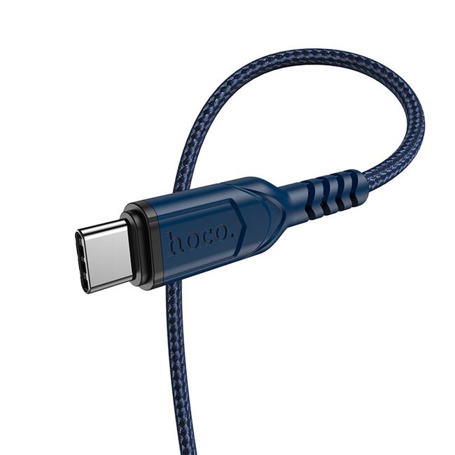 Cablu USB - USB Type-C Fast Charge 3A la USB-A Hoco X59, 1m, negru