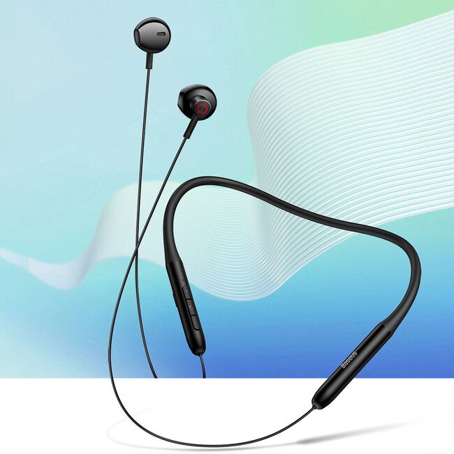 Casti in-ear wireless Bowie P1 Baseus, negru