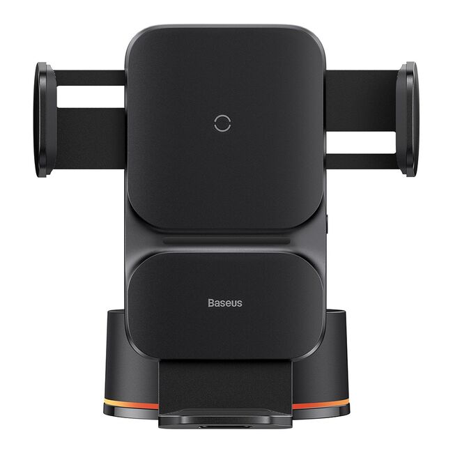 Suport auto wireless charging 15W Baseus, negru, CGZX000101
