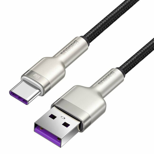 Cablu Fast Charging USB la Type-C Baseus, 66W, 6A, 2m