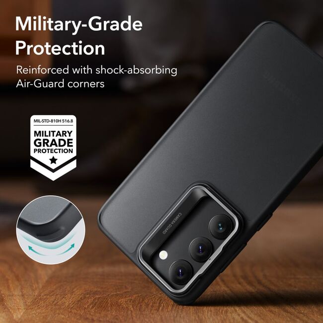 Husa pentru Samsung Galaxy S23+ Plus ESR Classic Kickstand Frosted Black