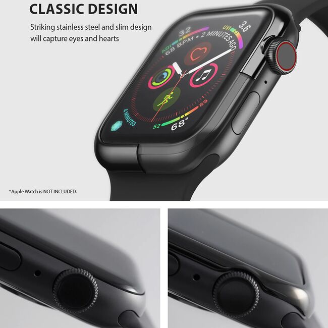 Rama Apple Watch 4 / 5/ 6/ SE / SE 2 (40mm) Ringke Bezel Styling, Glossy Black