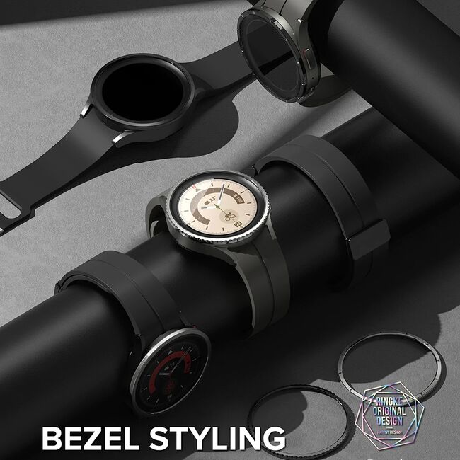 Rama Samsung Galaxy Watch5 Pro Ringke Bezel Styling, Stainless Black