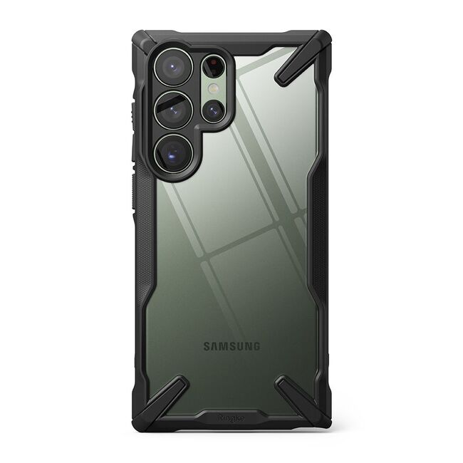 Husa pentru Samsung S23 Ultra Ringke Fusion X, negru
