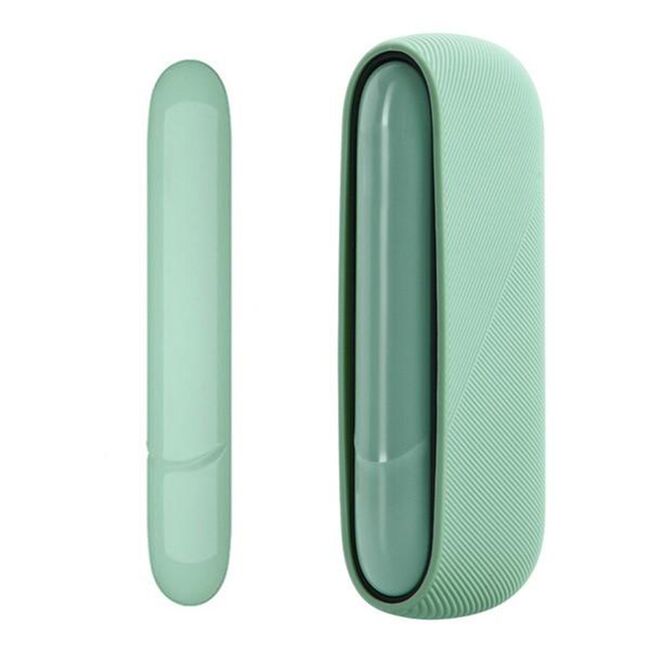 Husa IQOS 3 DUO - silicone case - for iqos 3 duo, magnetic side cover - turquoise