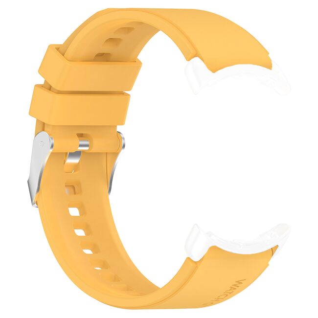 Curea ceas Techsuit - Watchband 20mm (W026) - Pixel Watch, Samsung Galaxy Watch 4, Active 1 / 2 (40 mm / 44 mm), Huawei Watch GT / GT 2 / GT 3 (42 mm) - galben