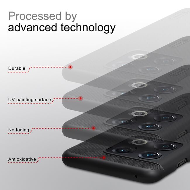 Husa OnePlus 10 Pro Nillkin Super Frosted Shield, negru