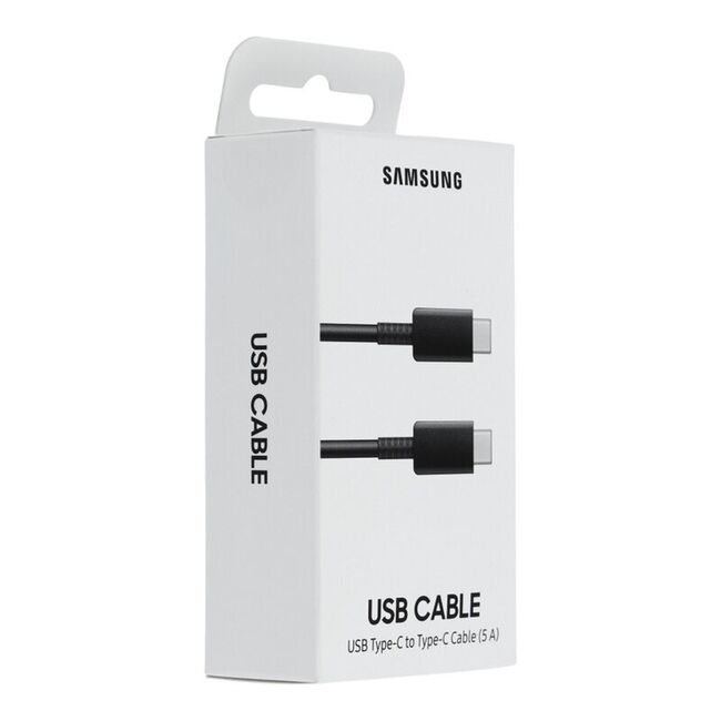 Cablu de date Type-C la Type-C Samsung, 5A, 1m, negru