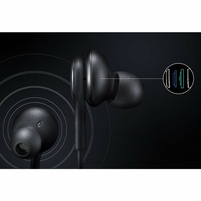 Casti in-ear cu fir Samsung, Jack 3.5mm, negru