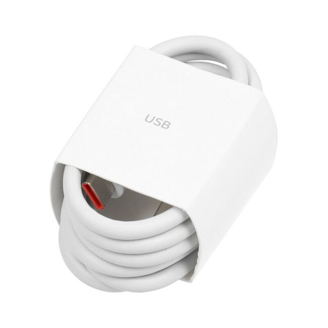 Cablu de date USB la Type-C Xiaomi Turbo Charge (Mi 11 Ultra) 6A, alb