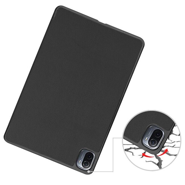 Husa xiaomi pad 5 / 5 pro 2021 (11 inch), techsuit foldpro - negru