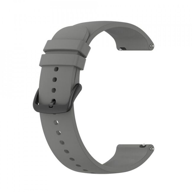 Curea smartwatch Samsung Galaxy Watch (46mm) / Watch 3 / Gear S3, Huawei Watch GT / GT 2 / GT 2e / GT 2 Pro / GT 3 (46 mm), techsuit w001 - gri