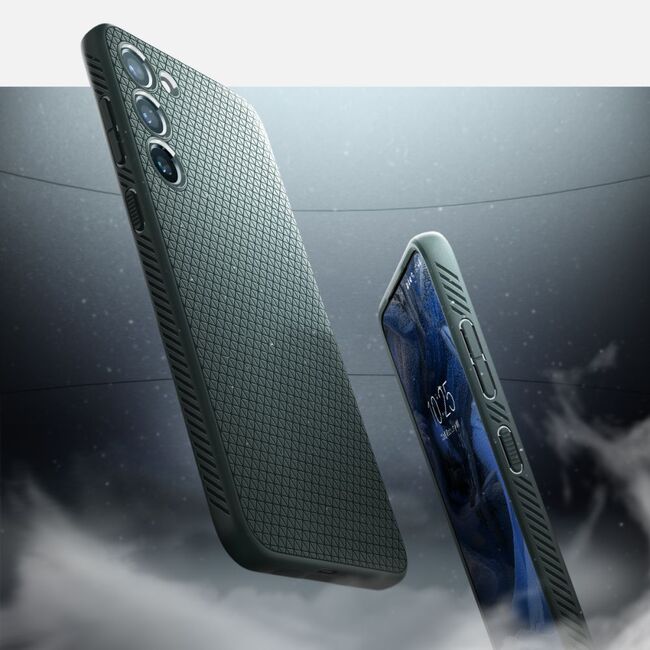 Husa Samsung Galaxy S23 Spigen Liquid Air - Verde inchis