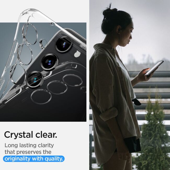 Husa Samsung Galaxy S23+ Plus Spigen Liquid Crystal, transparenta