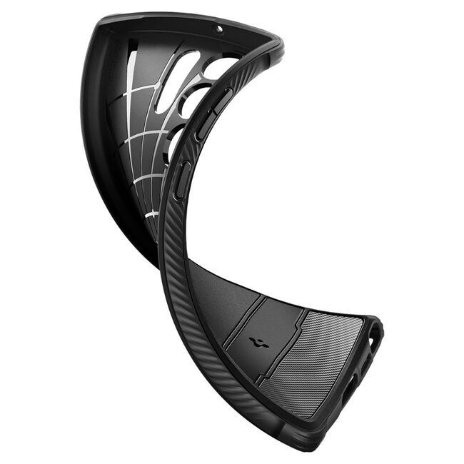 Husa pentru Samsung Galaxy S23 Ultra Spigen Rugged Armor - Matte Black