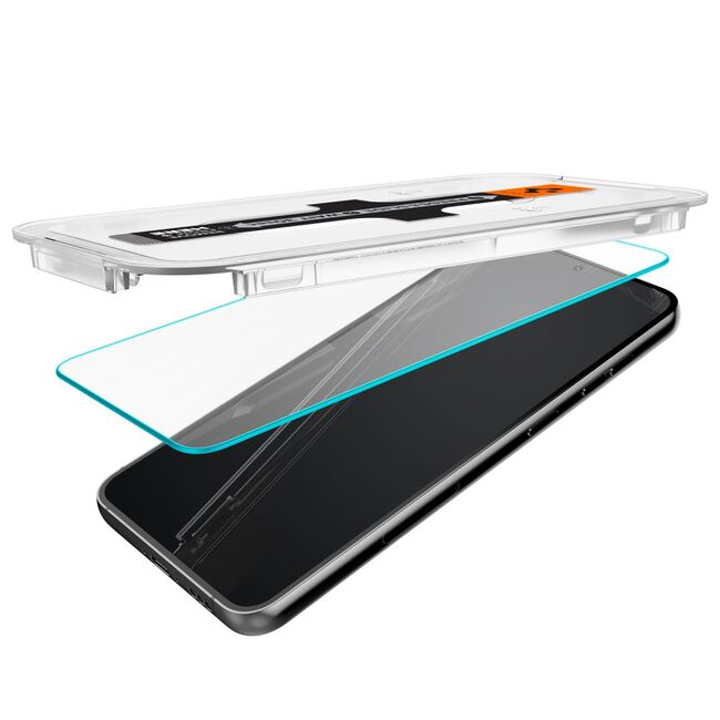 [Pachet 2x] Folie Samsung Galaxy S23 Plus Spigen Glas.tR EZ Fit, transparenta