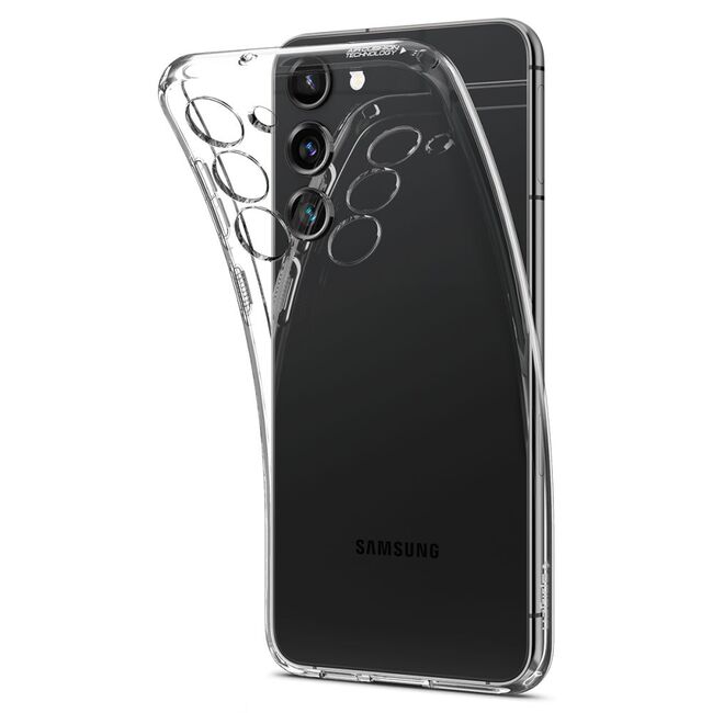 Husa Samsung Galaxy S23 Spigen Liquid Crystal, transparenta