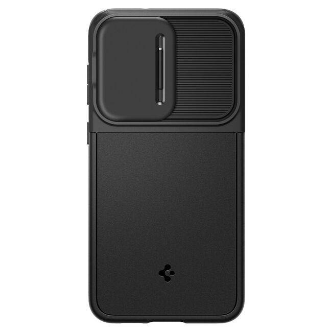 Husa Samsung Galaxy S23 Plus Spigen Optik Armor, negru