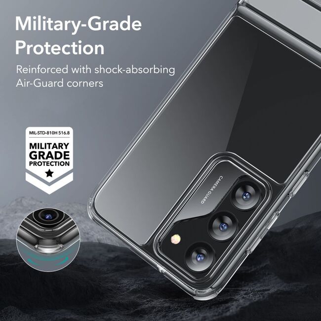 Husa Samsung Galaxy S23 ESR Air Shield Boost Kickstand, transparenta