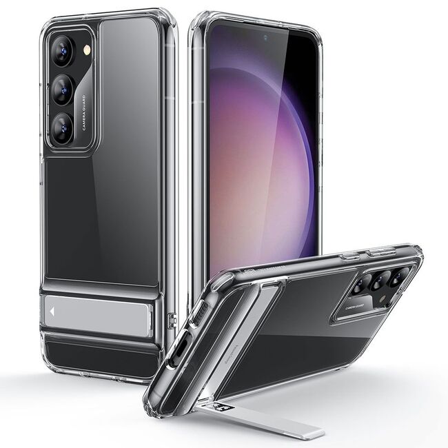 Husa Samsung Galaxy S23 Plus ESR Air Shield Boost Kickstand, transparenta