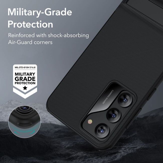 Husa Samsung Galaxy S23 Plus ESR Air Shield Boost Kickstand, negru