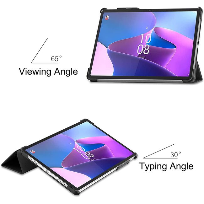 Husa tableta Lenovo Tab P11 Pro Gen 2 11.2 inch ProCase Smart Ultralight de tip stand, negru + stylus