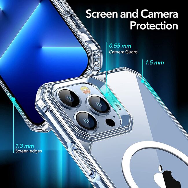 Husa iPhone 13 Pro Max ESR Air Armor HaloLock, transparenta