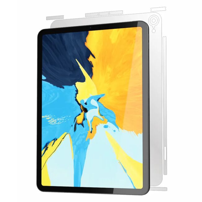Folie protectie Alien Surface pentru iPad Pro 2018 / 11.0" Model A1980 / A1979 -  [Ecran, margini, spate] - Transparent