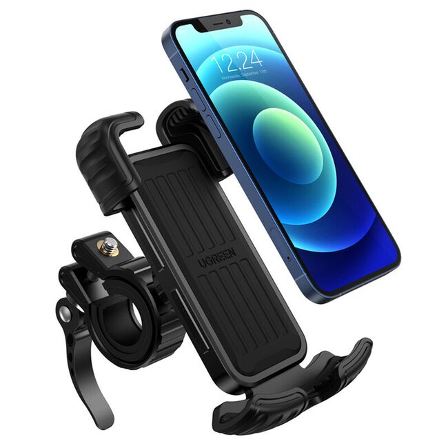 Suport telefon ghidon bicicleta/ moto Ugreen, negru