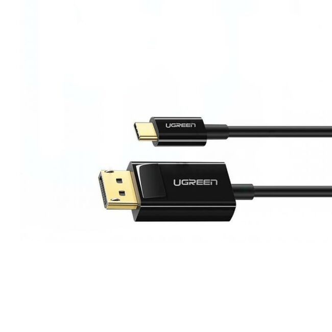 Cablu video USB-C la DP Ugreen, 4Kx2K@30Hz, 1.5m, negru