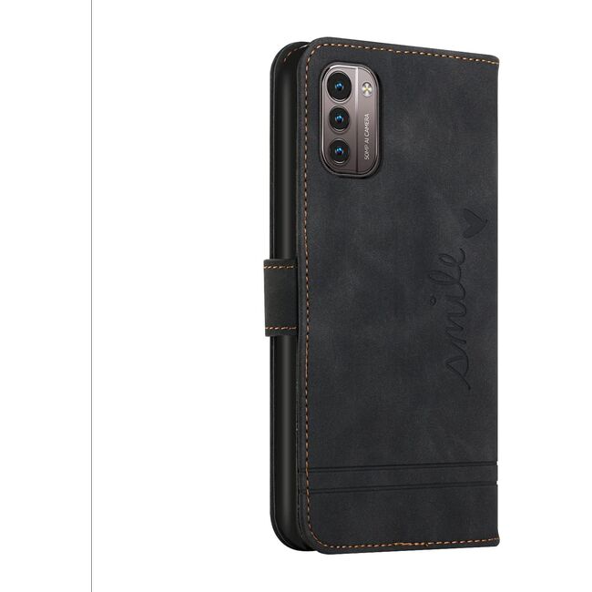 Husa pentru Nokia G21, G11 Wallet tip carte, negru