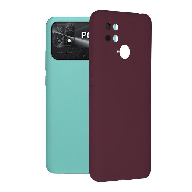 Husa Xiaomi Poco C40 Soft Edge Silicone, violet