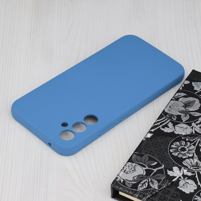Husa Samsung Galaxy A34 5G Soft Edge Silicone, albastru