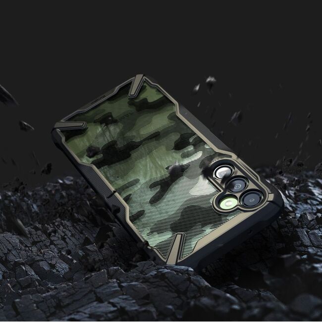 Husa Samsung Galaxy A14 4G / 5G Ringke - fusion x design - camo black