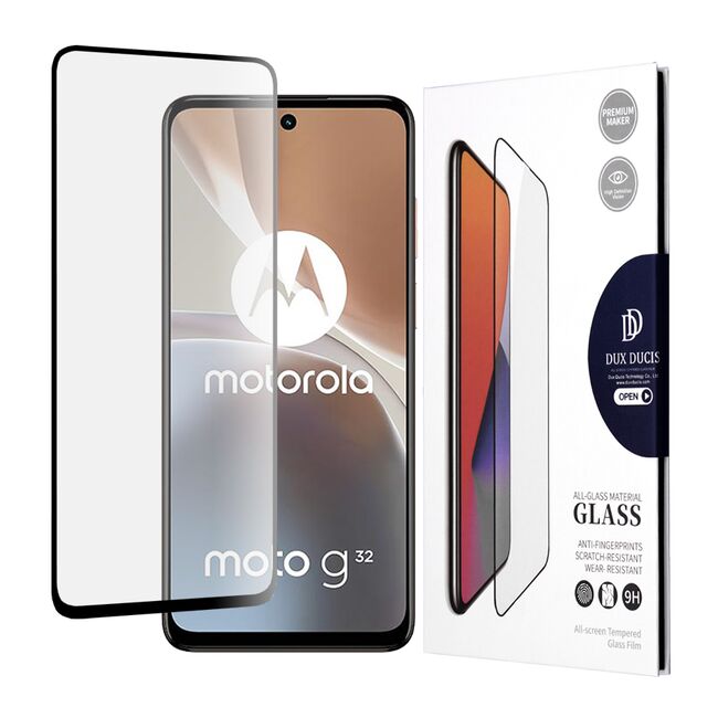 Folie sticla Motorola Moto G32 Dux Ducis Tempered Glass, negru